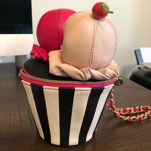 Betsey Johnson ice cream Wristlet